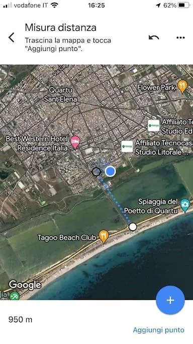 Appartement Casa Smeralda A 950M Dalla Spiaggia Quartu SantʼElena